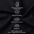 Flex- Polo Homme Ultra Confortable